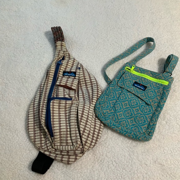 Kavu Handbags - KAVU Rope Bag Sling Crossbody/kavu Keeper Crossbody Bags
